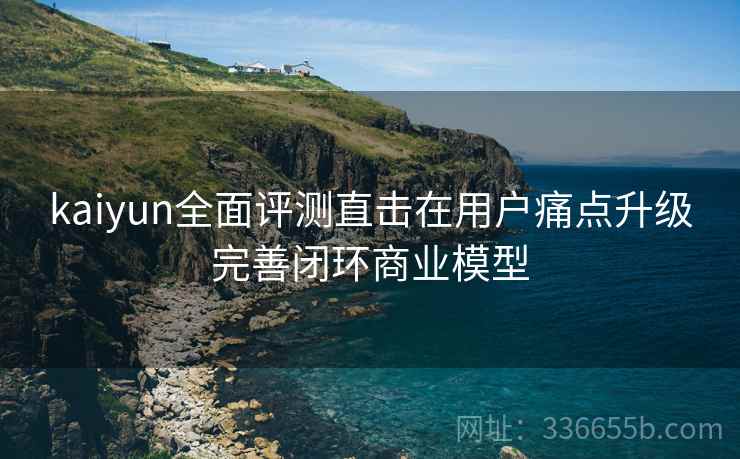 kaiyun全面评测直击在用户痛点升级完善闭环商业模型